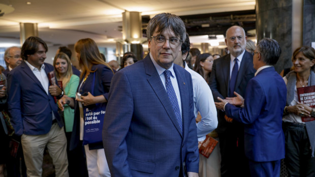 El expresidente de la Generalitat Carles Puigdemont