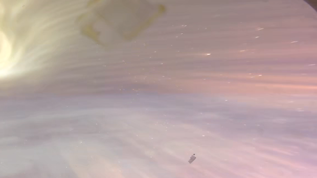La cápsula Orion, en un momento del vídeo