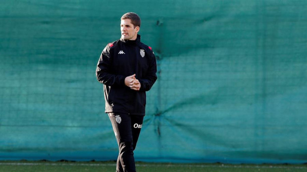 Robert Moreno en su etapa como entrenador del Mónaco