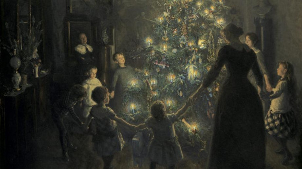 Feliz Navidad de Viggo Johansen (1891)