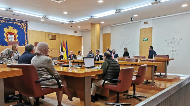 Sesión plenaria para la constitución de la Mesa de la Asamblea de Ceuta