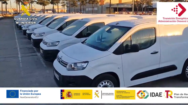 El acto de entrega de las 50 nuevas unidades