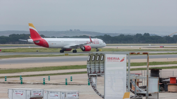 Avión de Iberia en Barajas