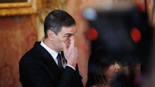 El presidente del Gobierno, Pedro Sánchez