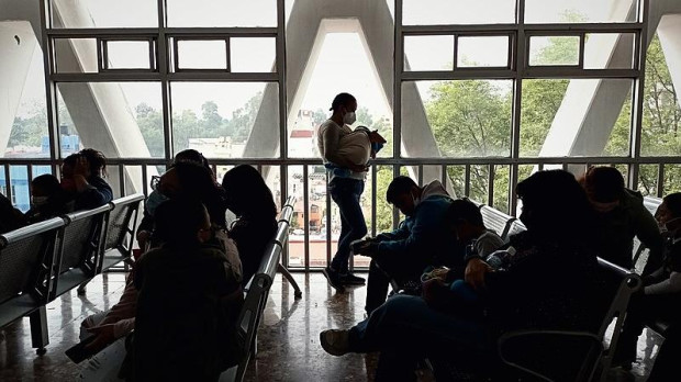 Sala de espera de un hospital