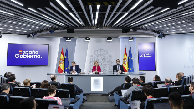 La rueda de prensa de este martes en la Moncloa