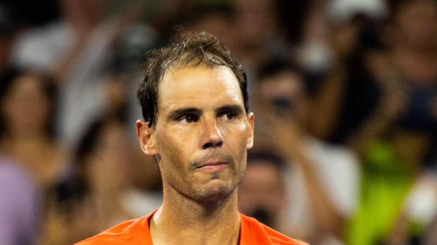 Rafa Nadal en una imagen de enero de 2024