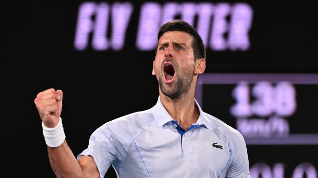 Novak Djokovic celebra su primer triunfo en Australia