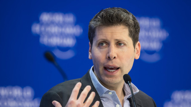 El director ejecutivo de OpenAI, Sam Altman, este jueves en Davos