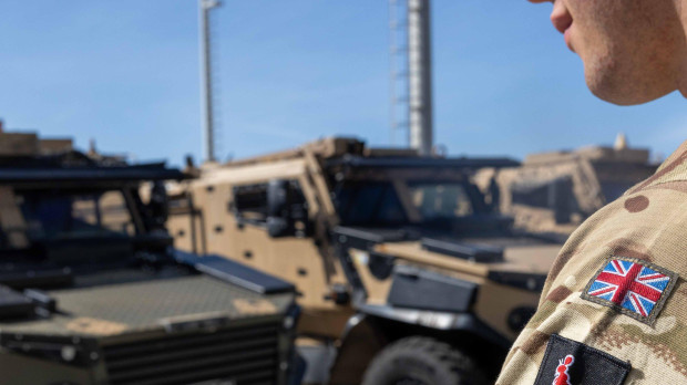 Efectivos militares británicos