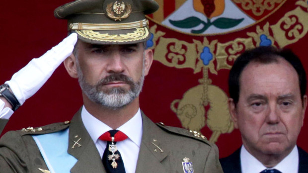 El Rey Felipe VI y Jaime Alfonsín, en una imagen de archivo