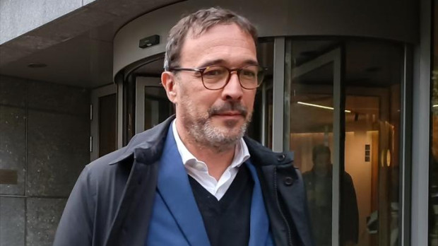 El portavoz de Junts en el Parlament, Josep Rius