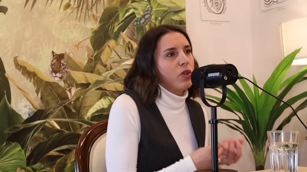 Irene Montero, en el podcast Animales Humanos