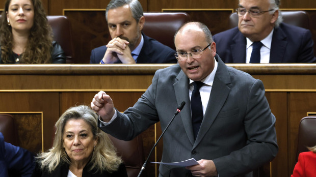El portavoz del PP en el Congreso, Miguel Tellado
