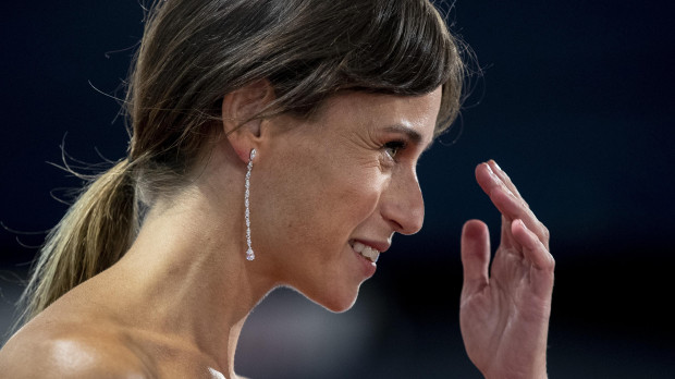 Actress Marta Etura during premiere film Rifkin,s Festival during the 68th San Sebastian Film Festival in San Sebastian, Spain, on Friday 18 September, 2020.