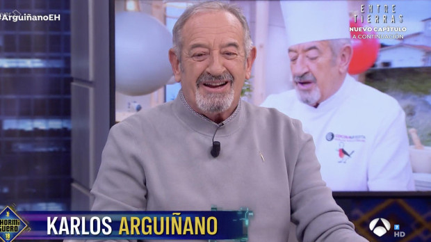 Karlos Arguiñano, este jueves en 'El Hormiguero'