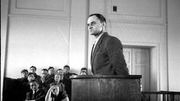 Witold Pilecki durante el juicio 1948