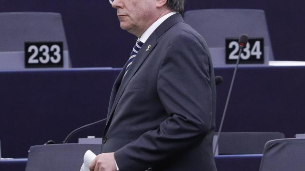 El expresidente catalán Carles Puigdemont