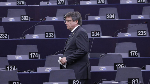 El expresidente catalán Carles Puigdemont