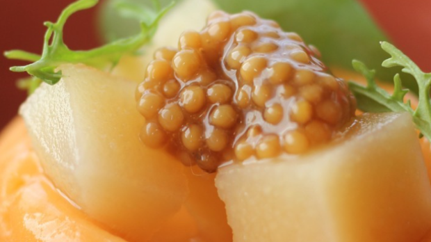 Batata, mostazas y membrillo, una de las propuestas de Paco Villar