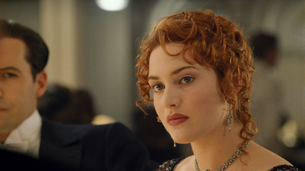 Kate Winslet, en su papel de Rose para la película Titanic