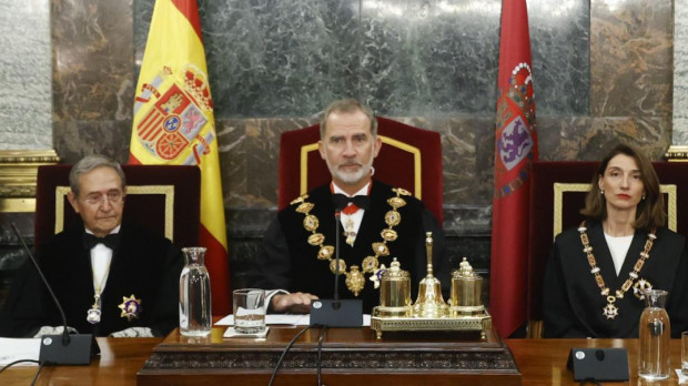 El Rey, en la apertura del Año Judicial en la sede del Tribunal Supremo