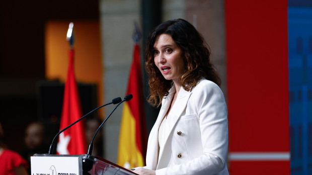 La presidenta de la Comunidad de Madrid, Isabel Díaz Ayuso