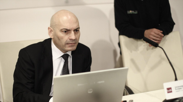 El juez Gómez Bermúdez durante una conferencia en una imagen de archivo