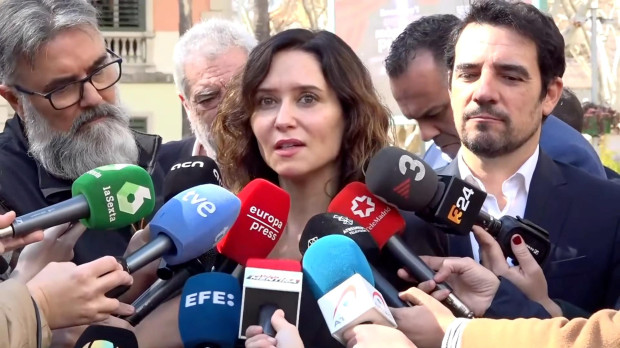 La presidenta de la Comunidad de Madrid, Isabel Díaz Ayuso