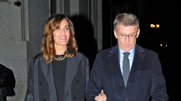 Alberto Núñez Feijóo y Eva Cárdenas