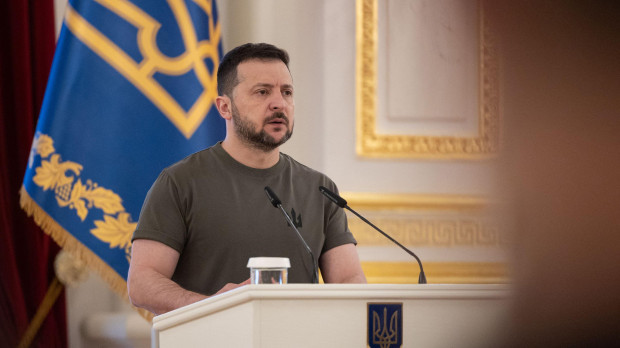 presidente ucraniano Volodymyr Zelensky