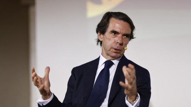 El expresidente del Gobierno y del PP, José María Aznar