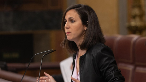 La secretaria general de Podemos, Ione Belarra.