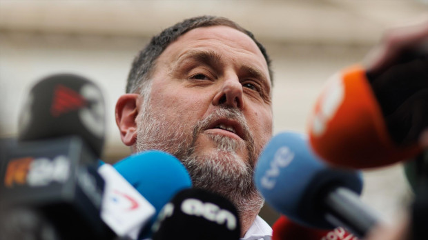 El presidente de Esquerra Republicana (ERC), Oriol Junqueras