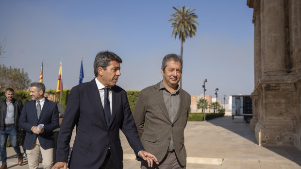 Carlos Mazón y Vicente Barrera, en una imagen de archivo