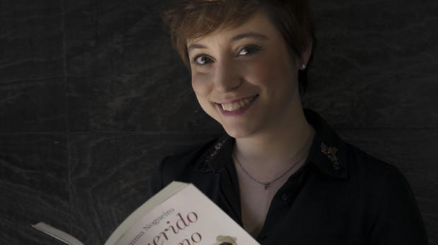 La escritora Emma Nogueiro