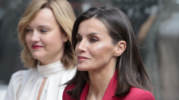 Spanish Queen Letizia in a commemorative act of the participation of de Spanish Team in Olympic Games in Barcelona and Albertville 92. Madrid, 26 April 2024
