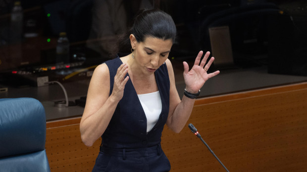 La portavoz de VOX en la Asamblea de Madrid, Rocío Monasterio