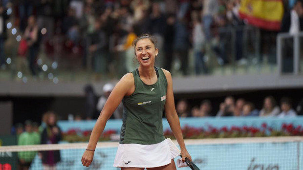 Sara Sorribes está siendo la protagonista española en el cuadro femenino del WTA 1000 de Madrid