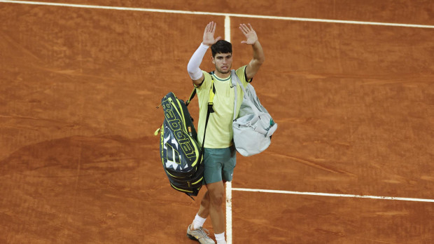 Carlos Alcaraz se despidió de Madrid en cuartos de final frente a Rublev
