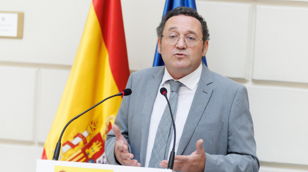 El fiscal general del Estado, Álvaro García Ortiz, durante la presentación de los avances en la transformación digital de la Fiscalía, en la Fiscalía General del Estado, a 20 de septiembre de 2023, en Madrid (España). La Fiscalía General del Estado y el Ministerio de Justicia han presentado los avances obtenidos en la transformación digital de la Fiscalía española. Durante este acto se han expuesto algunos de los proyectos tecnológicos más innovadores aplicados al Ministerio Fiscal para mejorar el servicio a la ciudadanía. 20 SEPTIEMBRE 2023;JUSTICIA;FISCALÍA GENERAL DEL ESTADO; Eduardo Parra / Europa Press (Foto de ARCHIVO) 20/9/2023