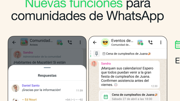 Nueva función en las comunidades: eventos y respuestas en grupos de avisos