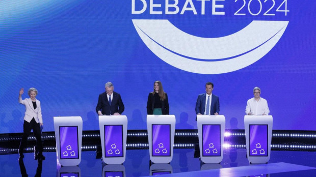 Debate de Eurovisión, con los candidatos a presidir la Comisión Europea