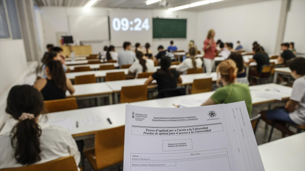 Pruebas de acceso a la Universidad 2022 en Valencia
