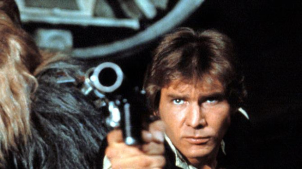 Chewbacca y Han Solo, en La guerra de las galaxias