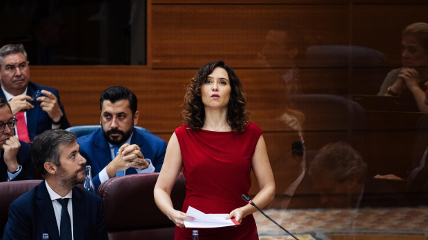La presidenta de la Comunidad de Madrid, Isabel Díaz Ayuso