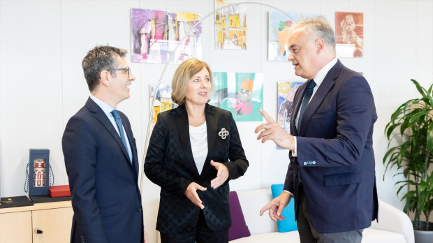 Bolaños, Jourová y González Pons