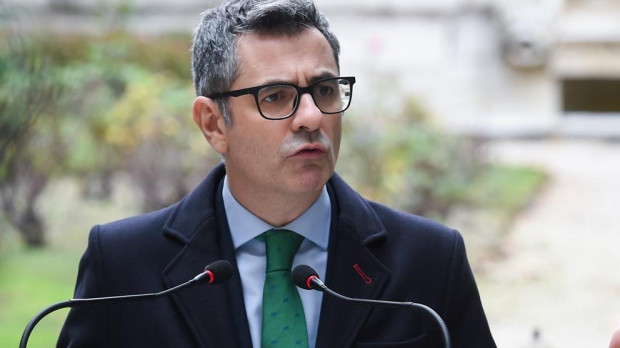 El ministro de la Presidencia, Relaciones con las Cortes y Justicia, Félix Bolaños