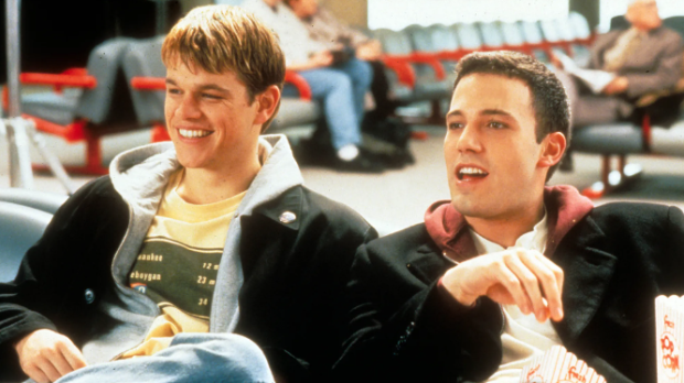 Matt Damon y Ben Affleck en la película Dogma, 1999