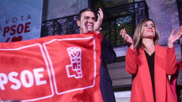 Pedro Sánchez y Begoña Gómez